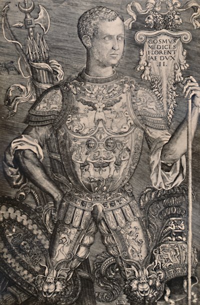 कोसिमो आई डे मेडिसी, टस्कनी के ग्रैंड ड्यूक, 1544 1894 द्वारा निकोलो डल्ला कैसा