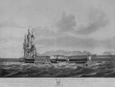 ए थ्री डेज़ चेज़ एंड कैप्चर, c1809 द्वारा निकोलस पोकॉक