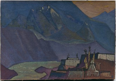 चंद्र नदी, 1932 द्वारा निकोलस रोएरिच