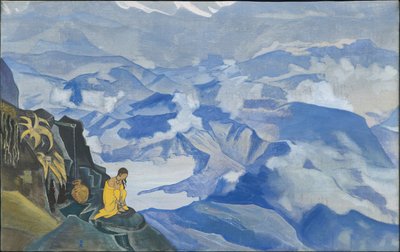 ड्रॉप ऑफ़ लाइफ, "सिक्किम" श्रृंखला, 1924 द्वारा निकोलस रोएरिच