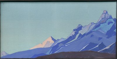 हिमालय, शाम, 1933 द्वारा निकोलस रोएरिच