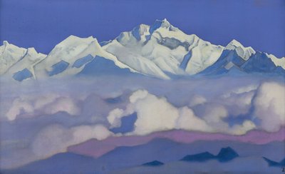 कंचनजंगा, 1936 द्वारा Nicholas Roerich