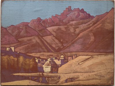 लेह, लद्दाख, 1925 द्वारा निकोलस रोएरिच