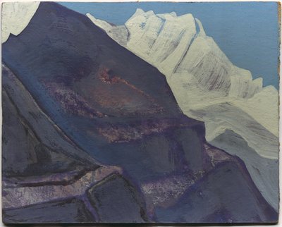 पर्वत, अध्ययन, 1933 द्वारा निकोलस रोएरिच