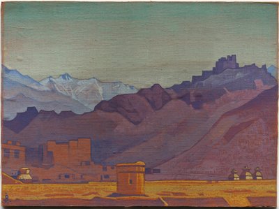 तिब्बत के लिए रास्ता, 1925 द्वारा निकोलस रोएरिच