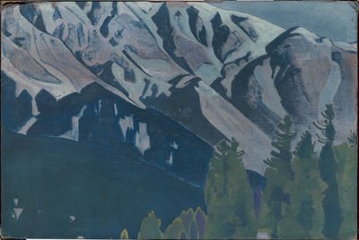 पीर पंजाल, इसी शीर्षक की श्रृंखला से, 1925 द्वारा निकोलस रोएरिच