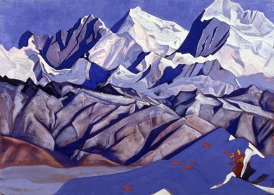 रेड हॉर्स, 1925 द्वारा Nicholas Roerich