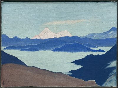 पवित्र हिमालय, 1933 द्वारा निकोलस रोएरिच