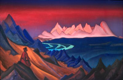 शम्भाला का गीत, 1943। द्वारा Nicholas Roerich