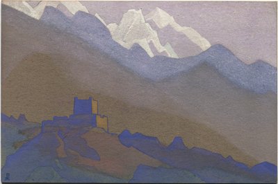 तिब्बत, हिमालय, 1936 द्वारा निकोलस रोएरिच