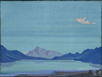 तिब्बती झीलें, 1933 द्वारा निकोलस रोएरिच
