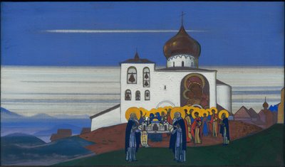 Zvenigorod, 1933 द्वारा निकोलस रोएरिच