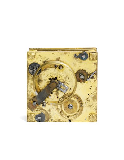 एलिजाबेथ I ने हड़ताली क्षैतिज तालिका घड़ी, c.1590-1600 को उकेरा द्वारा निकोलस वालिन