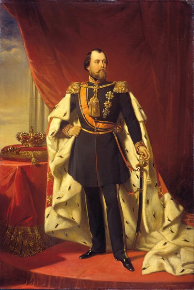 विलियम III 1817-1890, नीदरलैंड्स का राजा, 1856 द्वारा निकोलास पिएमैन