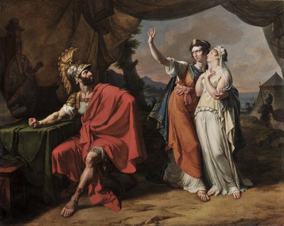 Aulide में Iphigenia द्वारा निकोलस आंद्रे मोनसियाउ