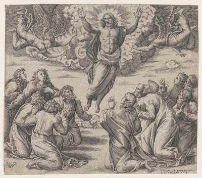 परिवर्तन, राफेल के बाद, 1541., 1541। द्वारा निकोलस बीट्रिज़ेट