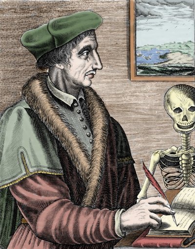 जीन फर्नेल (1497-1558), फ्रांसीसी खगोलशास्त्री, गणितज्ञ और चिकित्सक। द्वारा निकोलस II डी लार्मेसिन