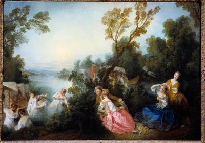 निकोलस लैंक्रेट द्वारा पेंटिंग (1690-1743) द्वारा निकोलस लानक्रेट