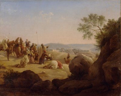 यरूशलेम से पहले तीर्थयात्री, 1831 द्वारा निकानोर ग्रिगोरीविच चेर्नटेसोव
