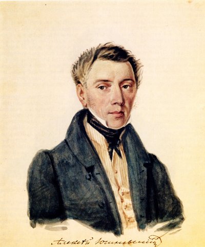 डेसम्ब्रिस्ट अलेक्जेंडर युसनेव्स्की का पोर्ट्रेट 1786-1844, 1839 द्वारा निकोलाई अलेक्जेंड्रोविच बेस्टुशेव