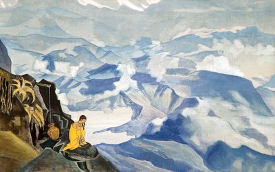 जीवन की बूंदें, 1924। द्वारा Nikolai Konstantinowitsch Roerich