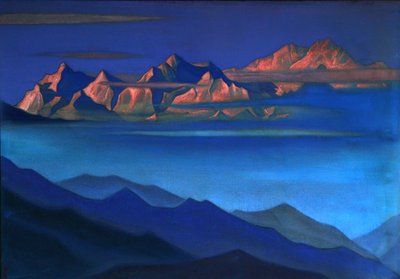 कंचनजंगा, 1944 द्वारा Nikolai Konstantinowitsch Roerich