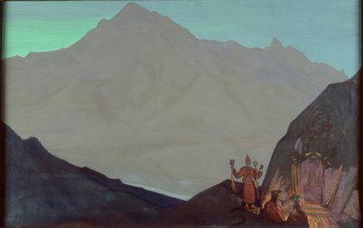NKRoerich, Chenresig, Westtibet द्वारा निकोलाई कोन्स्टेंटिनोवाइट्स रोएरिच