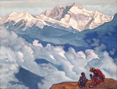 पर्ल ऑफ़ सर्चिंग, 1924। द्वारा Nikolai Konstantinowitsch Roerich