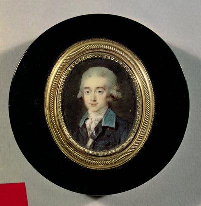 काउंट हैंस एक्सल वॉन फर्सन का पोर्ट्रेट (1755-1810) द्वारा नोएल हाले