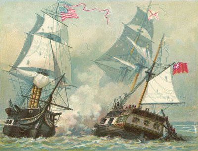 संविधान और गुएरिरे के बीच लड़ाई द्वारा North American