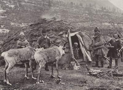 एक लैप परिवार द्वारा नॉर्वेजियन फोटोग्राफर