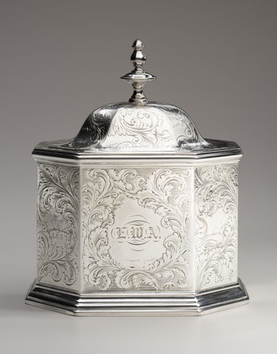 चाय कनस्तर, 1845 द्वारा ओबद्याह रिच