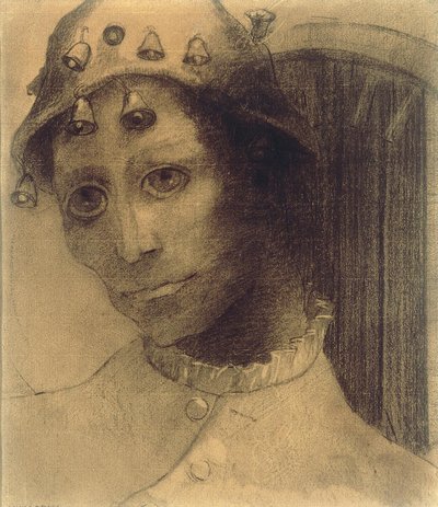 दास फैस अमोंटिलाडो, श्रृंखला: एडगर पो, 1886 द्वारा ओडिलोन रेडन