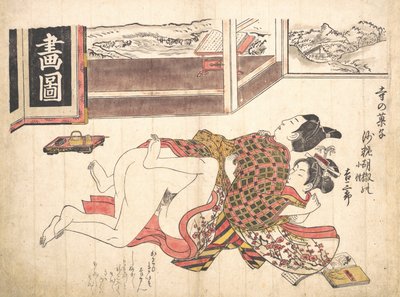 शयन कक्ष दृश्य, सीए। 1739., सीए। 1739. द्वारा ओकुमुरा मसानोबु