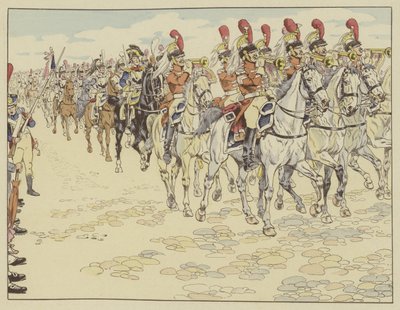 बर्लिन में प्रवेश करने वाली फ्रांसीसी सेना, 27 अक्टूबर 1806 द्वारा Onfray de Breville नौकरी