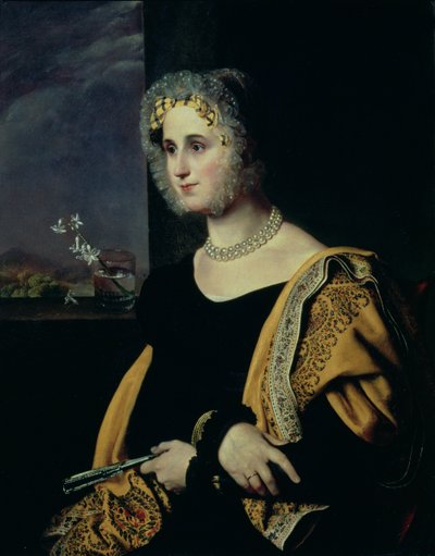 एकातेरिना एव्दुलिना का पोर्ट्रेट, याकोवलेवा (1788-1832) 1822-23 द्वारा ओरेस्ट एडमोविच किप्रेंस्की