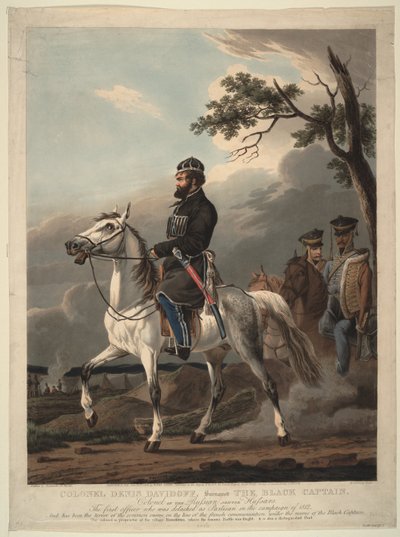 डेनिस डेविडोव 1784-1839, 1814 द्वारा ओर्लोव्स्की