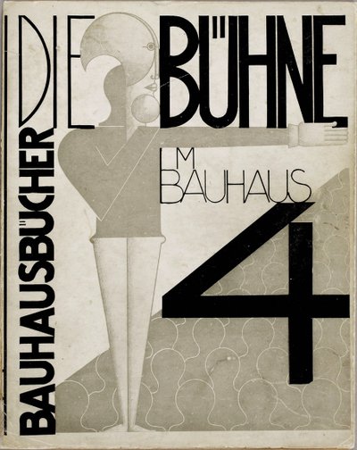 कवर डिजाइन बाउहॉस में मंच बाउऊस, 1925 में मंच। द्वारा Oskar Schlemmer