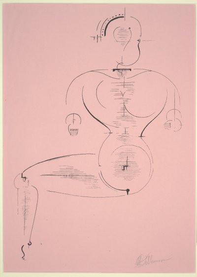 चित्रा एच 2 द्वारा Oskar Schlemmer