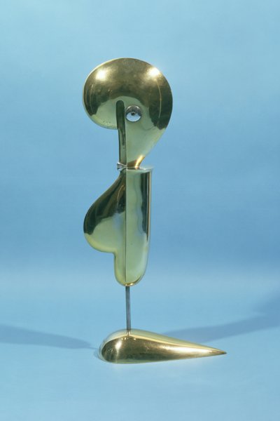 ग्रोटेस्क सार चित्र, 1923 (कांस्य) द्वारा Oskar Schlemmer
