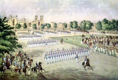 7 वीं रेजिमेंट की समीक्षा, वाशिंगटन स्क्वायर, न्यूयॉर्क द्वारा ओटो (बाद में) vat