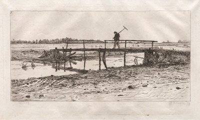 फुटब्रिज, वॉर्थ, 1879। द्वारा ओटो एच. बाचेर
