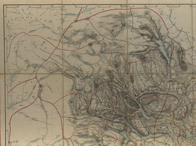 राष्ट्रीय पुस्तकालय के मानचित्र संग्रह से मानचित्र। नक्शा हस्त चिह्न (1846 के बाद) में प्रकाशित होता है और टेलीमार्क दिखाता है द्वारा पीए मुंच