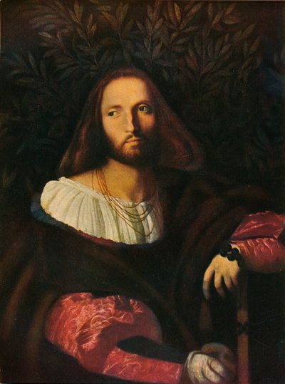 एक कवि का चित्रण, 1516, 1909 द्वारा Palma Vecchio