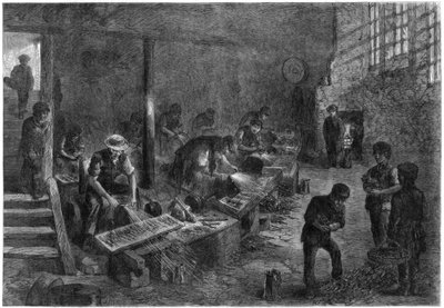 फोर्क-ग्राइंडर का हल, शेफील्ड स्टील मैन्युफैक्चरर्स, 1866। द्वारा बाज़ीगर