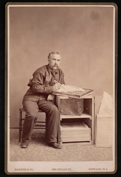 फ्रेड माथेर का पोर्ट्रेट 1833-1900, 1887 से पहले। द्वारा पार्कर एंड कंपनी