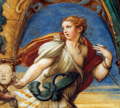 मिथ ऑफ डायना और एक्टन से, लगभग स्त्रैण विशेषताओं के साथ Actaeon, लगभग द्वारा Parmigianino