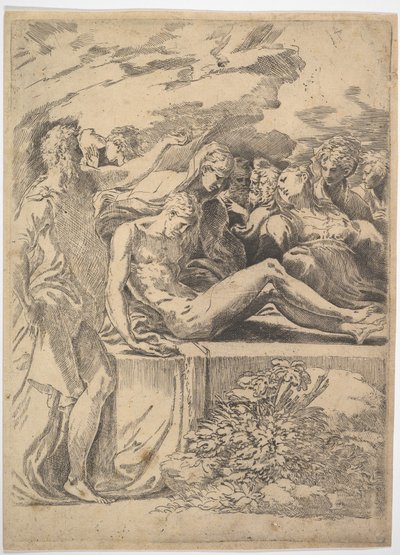 Entombment.nd द्वारा Parmigianino