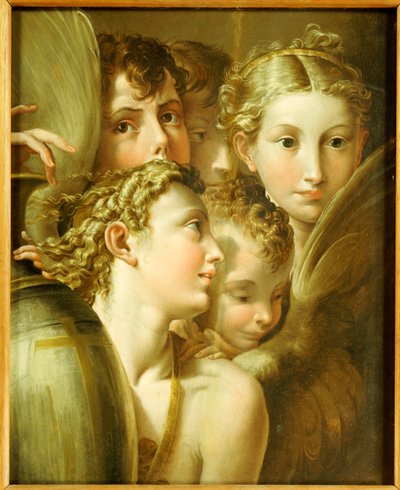 पाँच एन्जिल्स द्वारा Parmigianino