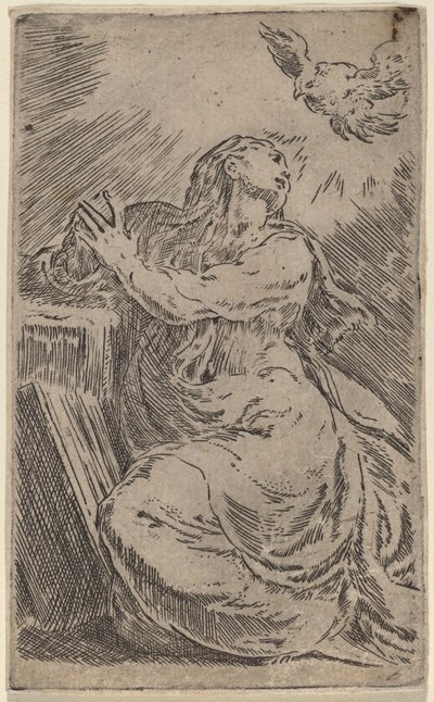 घोषणा द्वारा Parmigianino